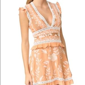 FOR LOVE & LEMONS - PEACH MIA DRESS Size S
